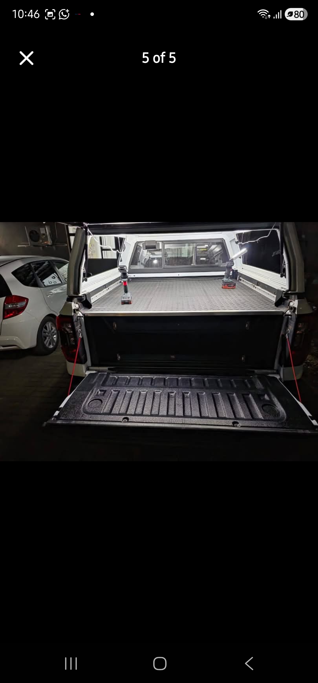 Custom overlanding Ford Ranger drawer