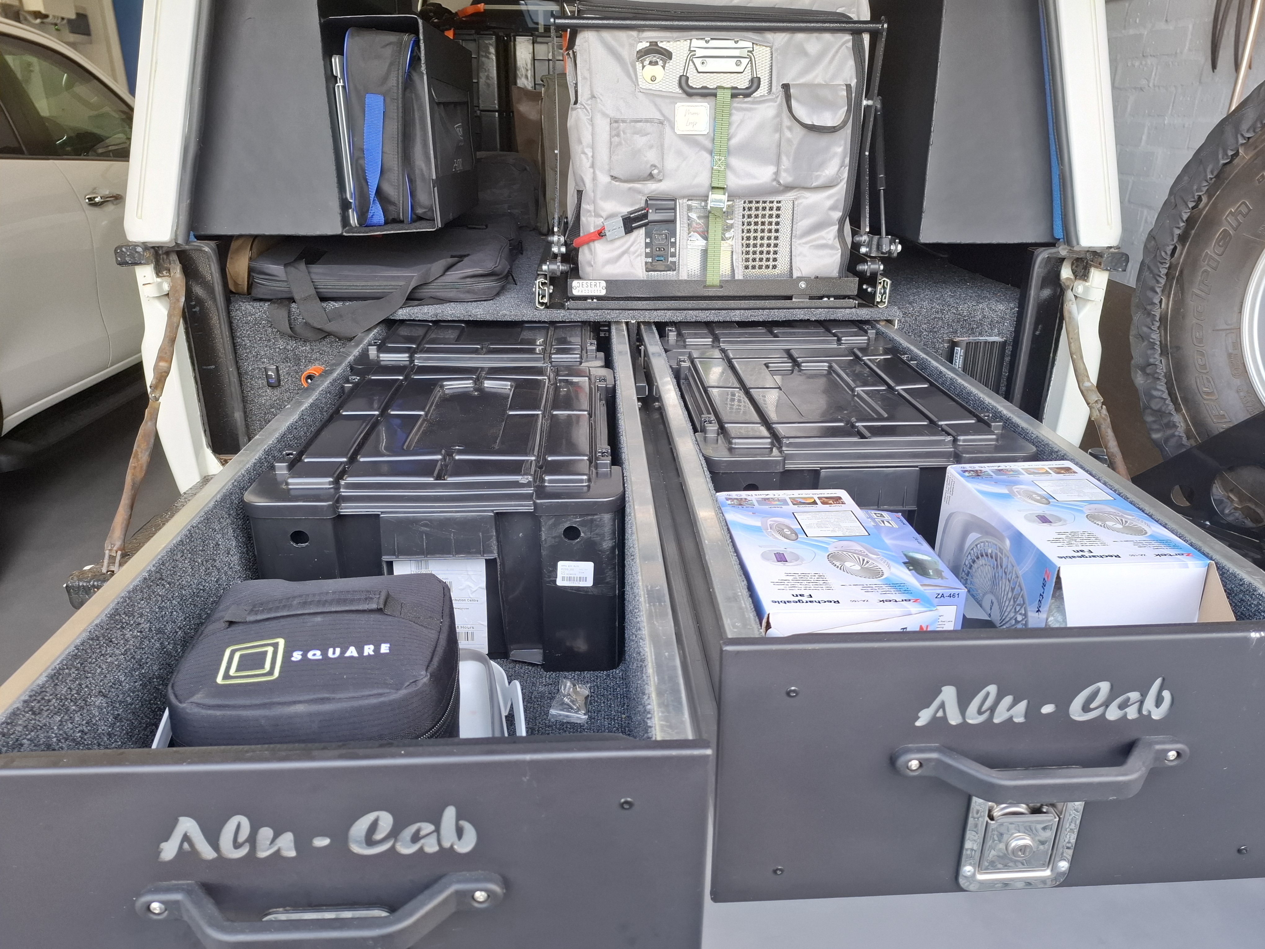 Alu Cab Double Drawer System