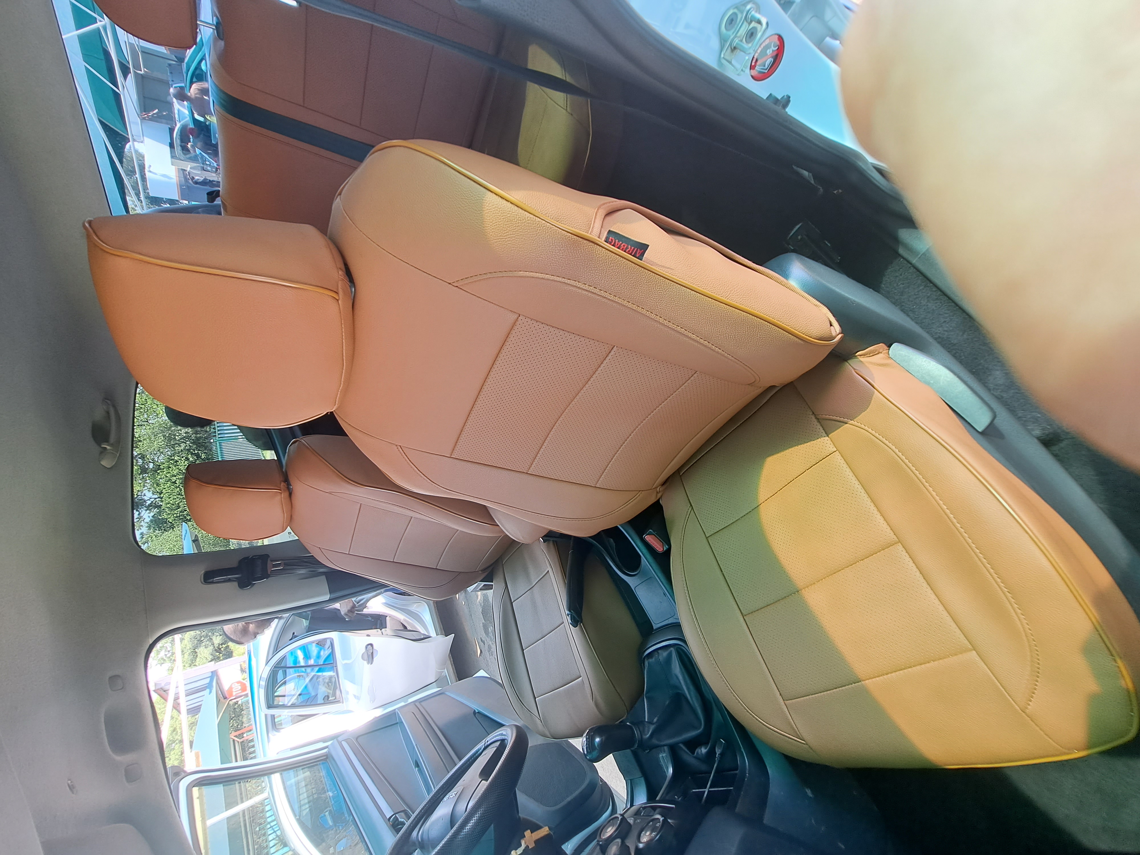 Vehicle-Specific Full-Coverage Leather Seat Covers