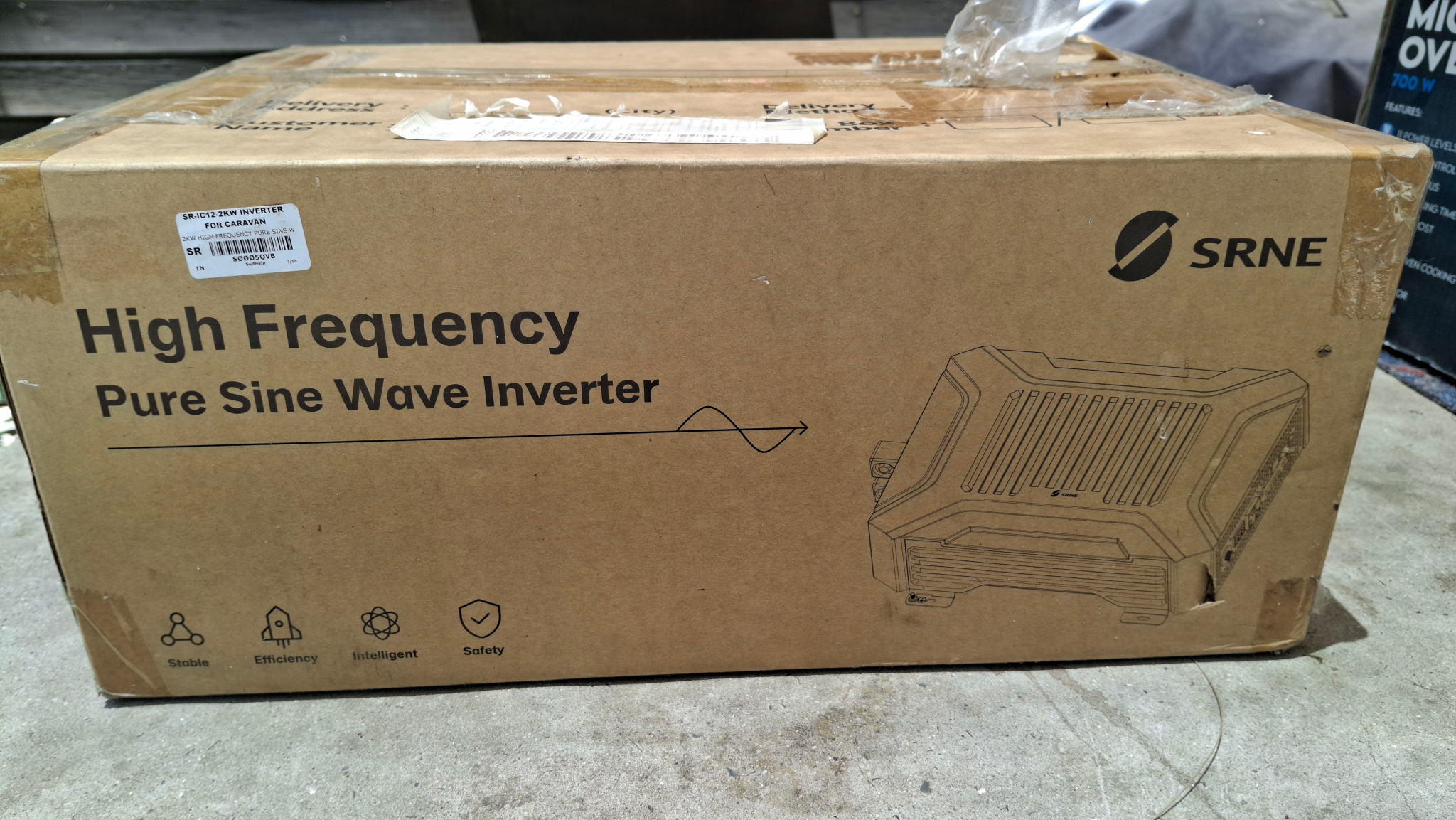 SRNE 12V 2000W Pure Sinewar