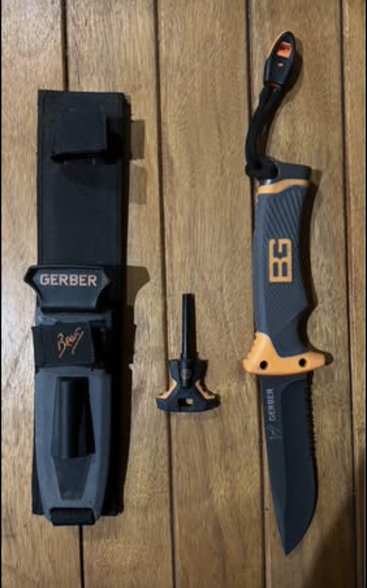 Gerber Bear Grylls Fixed Survival Knife - Image 1