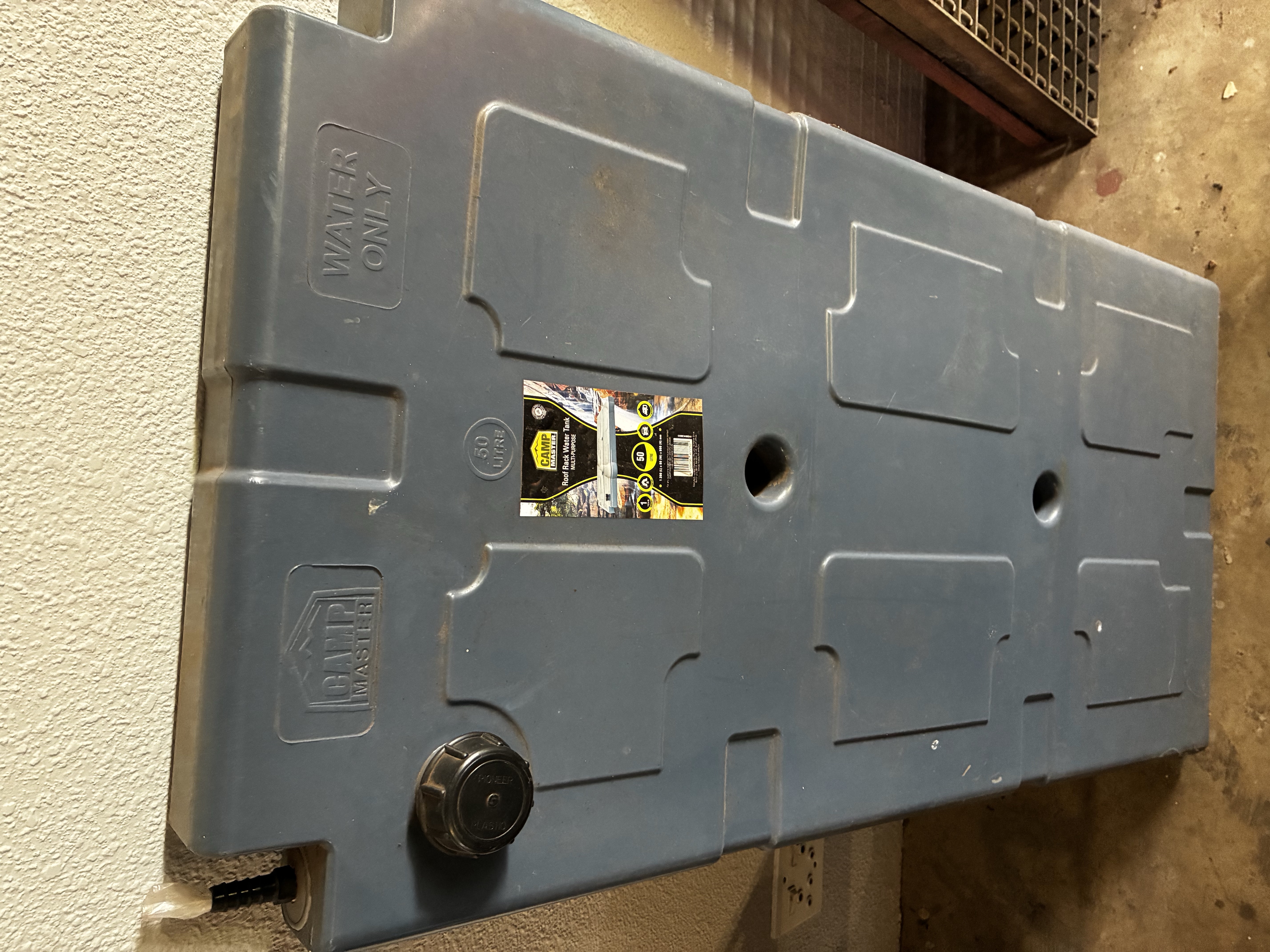 Roofrack water tank 50L