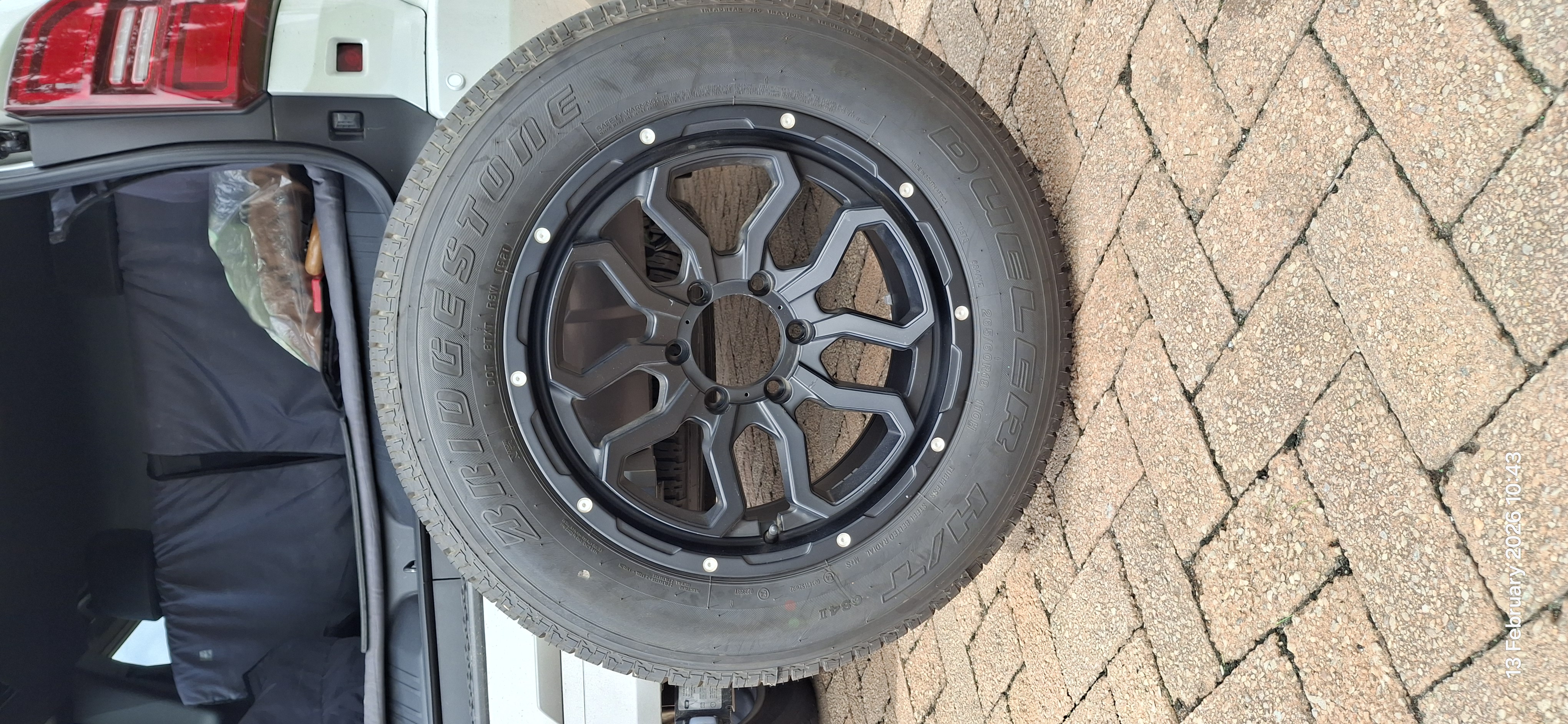 Spare Wheel - 265/60 R18 H110