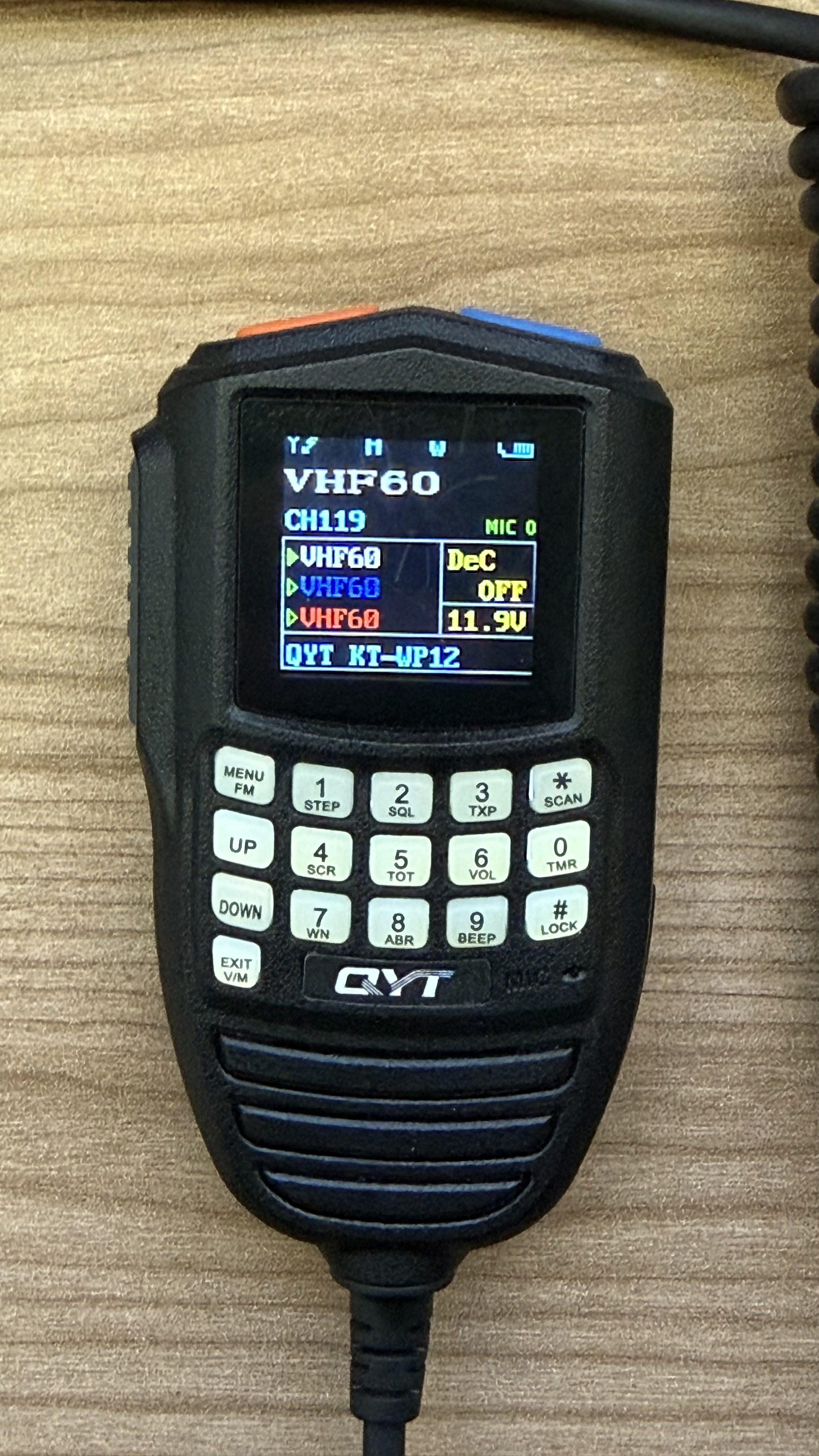 VHF UHF Car Radio - QYT KT-WP12