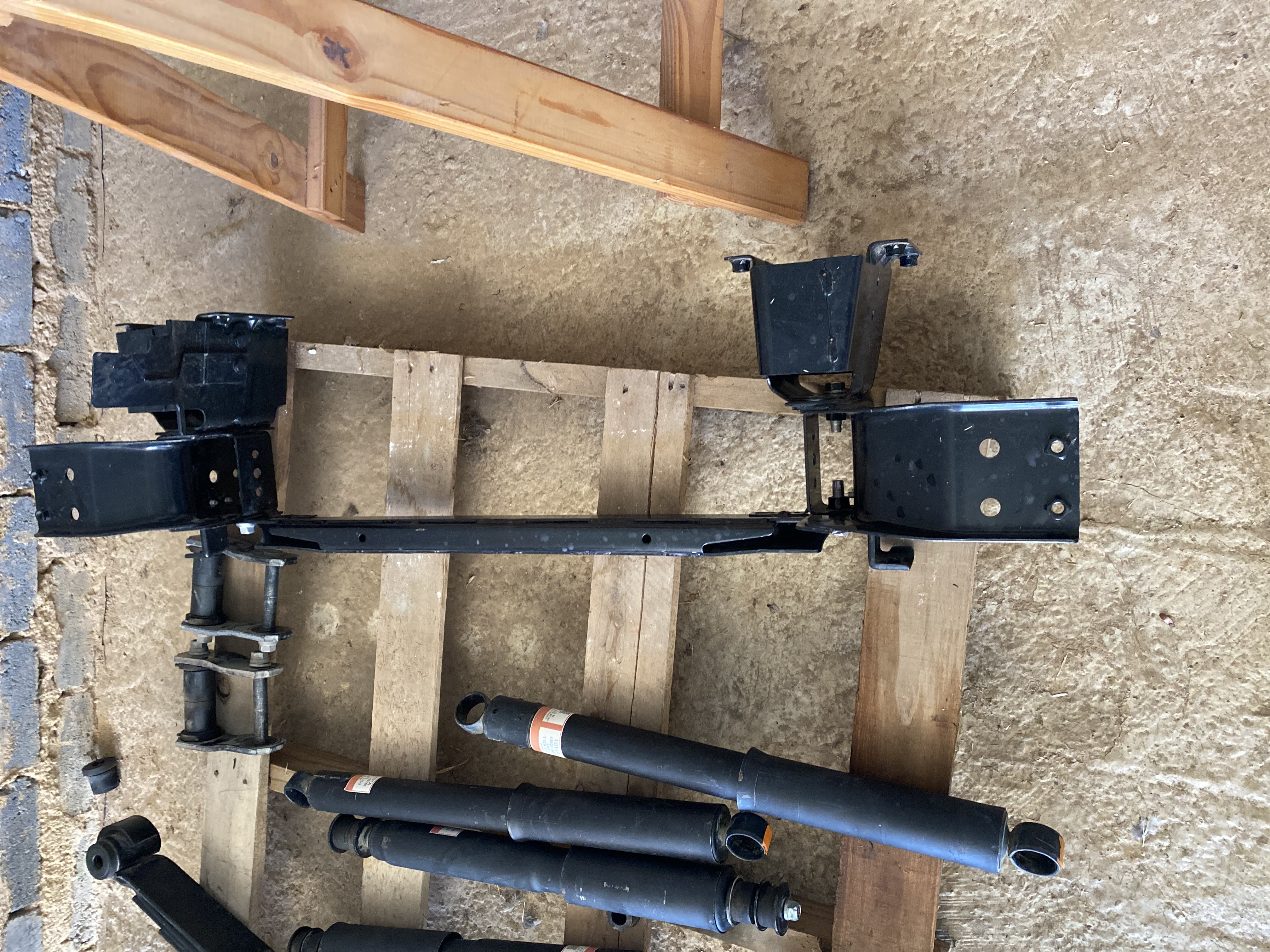 Landcruiser 79 series suspension