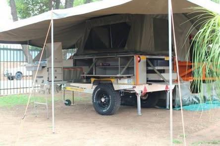 Rooftop tent for camping trailer - Image 1