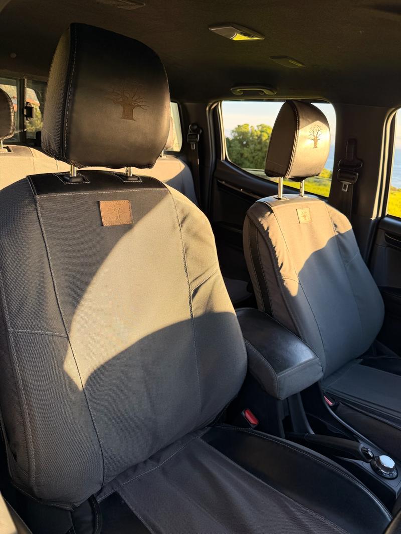 Caprivi Seat Covers Heritage range with black leather - Image 1