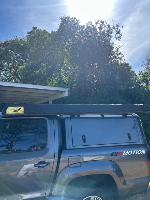 Eezi awning 270 and roofrack included